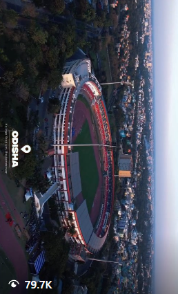 Odisha Sports reels snapshot