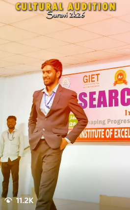 GIET College reels snapshot