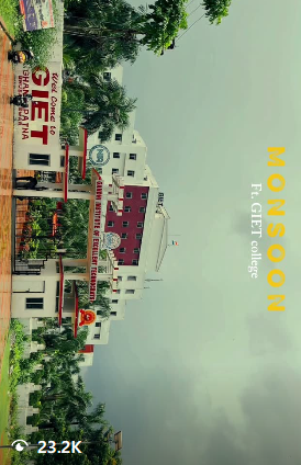 GIET College reels snapshot